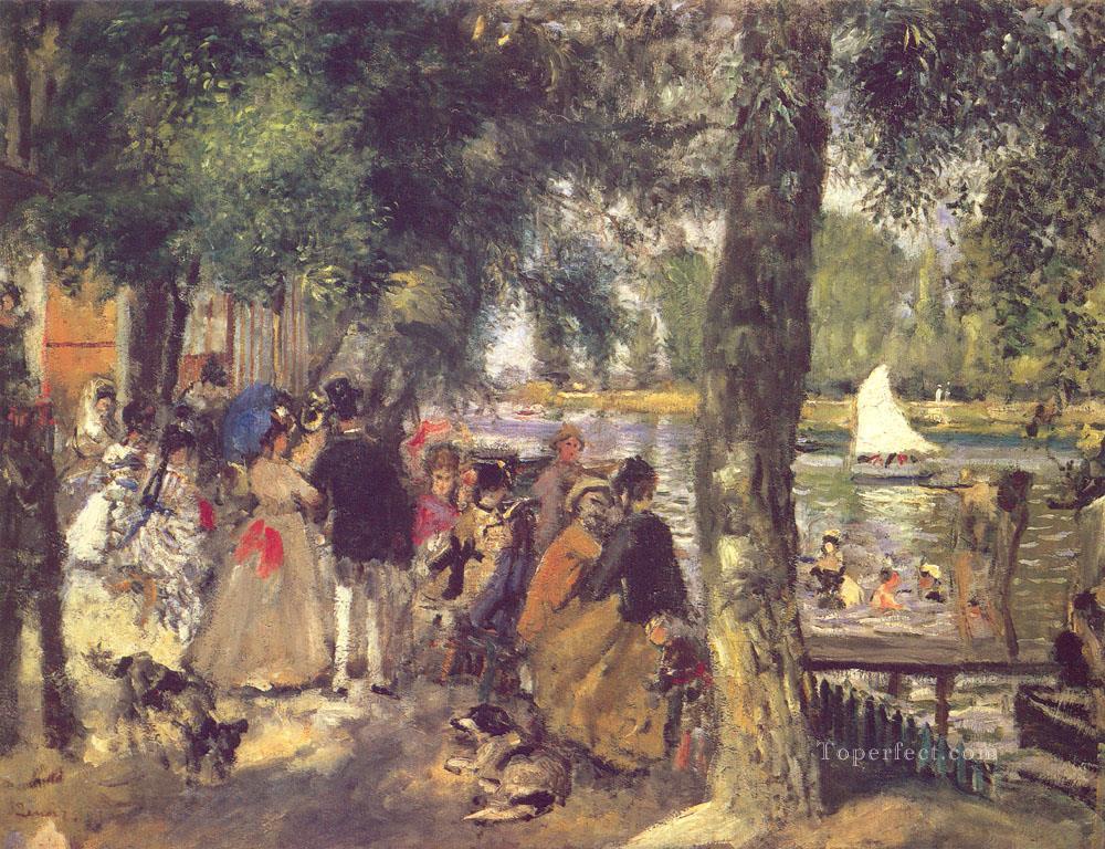 La Grenouilliere master Pierre Auguste Renoir Oil Paintings